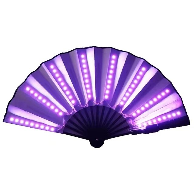 New LED Fan Stage Performance Dancing Lights Fans DJ Singer Bar Nightclub Show Props Halloween Birthday Party Gifts