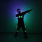 Nuevo LED Luminous Armor Light Up Disfraces para baile Ropa de actuación DJ Stage Dance Wear 