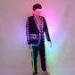 Traje de LED de control remoto digital para alojamiento de escenario de boda