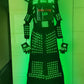 LED Robot Stilts Walker Costume with screen