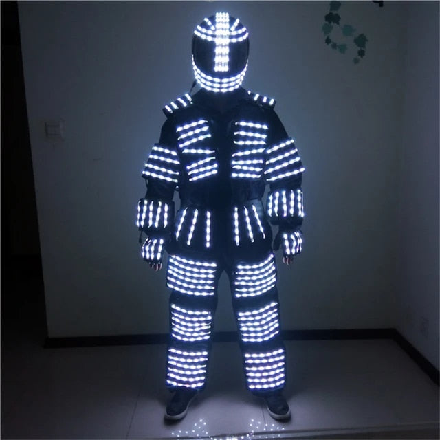 Nuevo estilo LED Light Up Suit Bar Party Music Festival