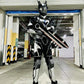 Cyberpunk Bar Future Warrior LED Light Mech Performance Props Lighted Mechanical Armor Performance Costumes Cosplay Shinobi Mask