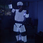 Costume With Helmet ForNightclubs Party Supply DJ Dance Clothes