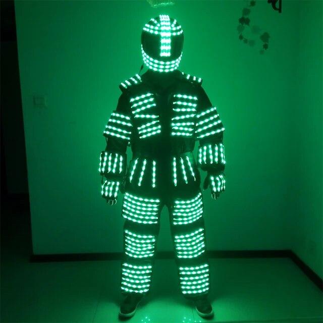 Nuevo estilo LED Light Up Suit Bar Party Music Festival