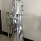 Stilts walker Mirror Robot Costume