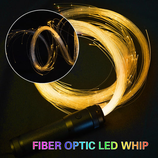 Látigo de baile de fibra óptica LED