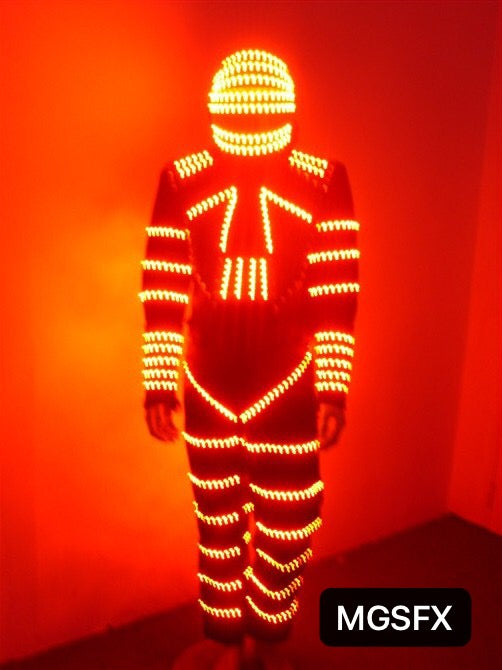 Disfraces LED para hombre con cambio de color