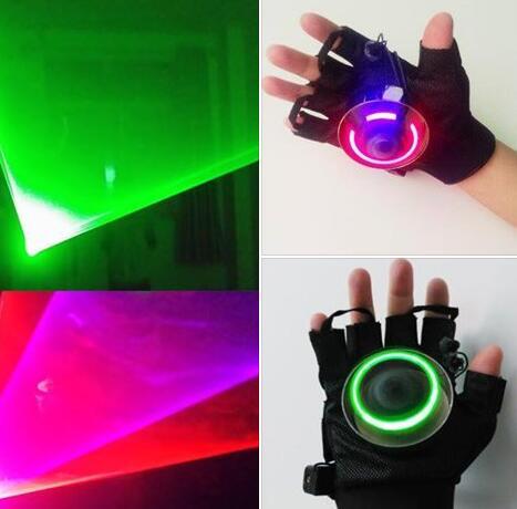 Green Laser Gloves High Brightness