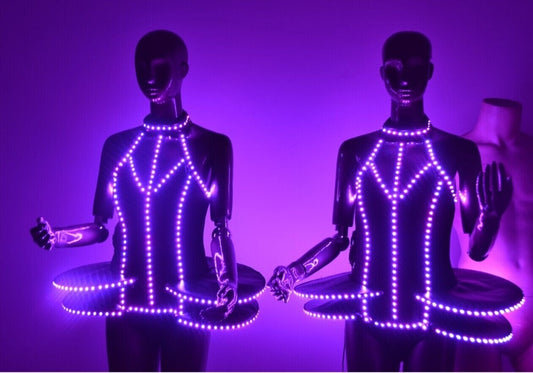 Disfraz de luces LED para niñas
