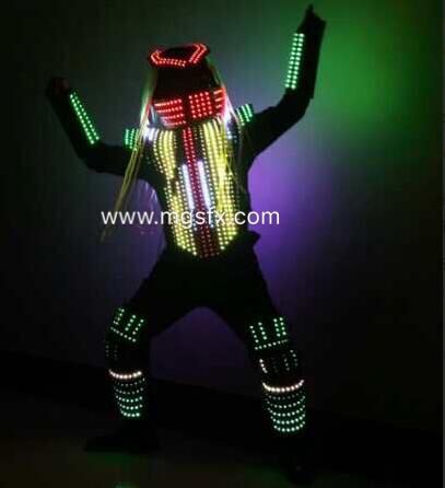 Digital LED Robot suit Costume