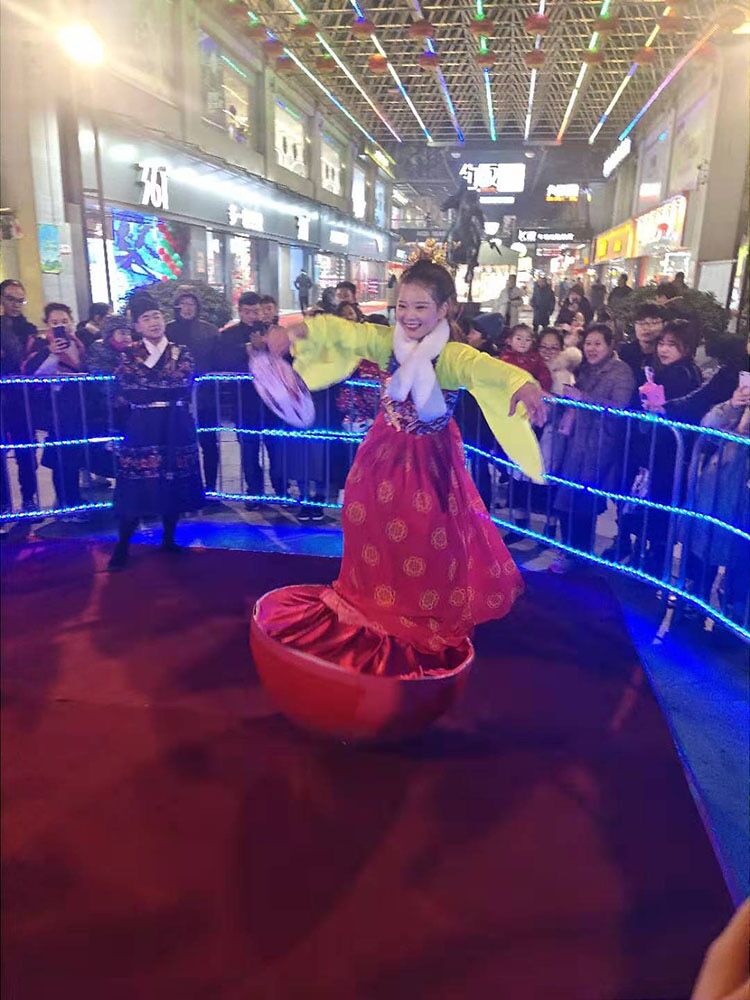 Disfraz de bailarina de aire para niña con vaso de baile