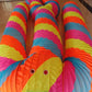 Rainbow tube dance Slinky Costume