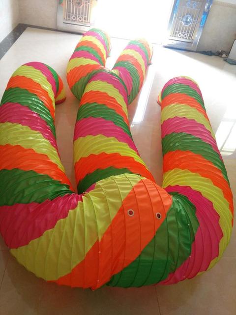 Rainbow tube dance Slinky Costume