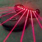 DJ Red Laser Glasses