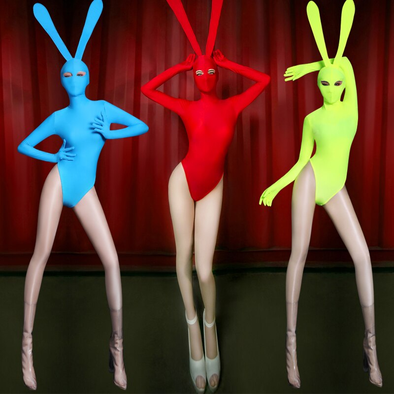 Disfraz sexy de conejo Dj Gogo Dance