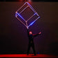 RGB LED Cube Acrobatics Triangle Lighting Stage Prop