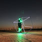 RGB LED Cube Acrobatics Triangle Lighting Stage Prop