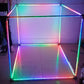 RGB LED Cube Acrobatics Triangle Lighting Stage Prop