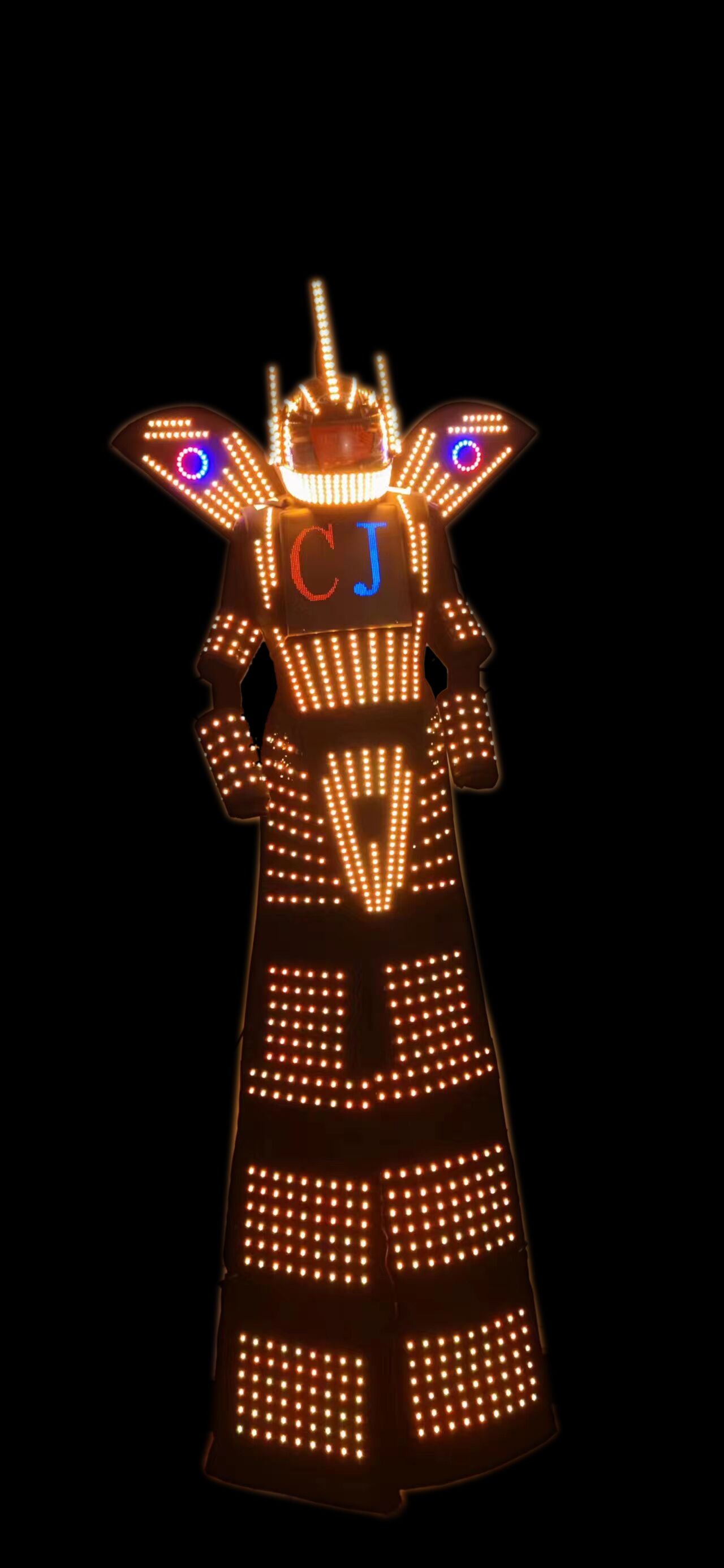 LED Screen Robot Costume