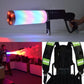 DJ Party LED Co2 gun with backpack